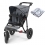 Out n About Nipper Single 360 V4 Stroller-Steel Grey (2023)