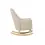 Tutti Bambini Jonah Rocking Chair and Footstool-Stone