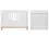 Babymore Mona Mini 2 Piece Roomset-White
