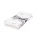 Kiki & Sebby Bamboo Pack Of 2 Cotton Muslin Swaddle Blankets – Kiki & Sebby Logo/Grey