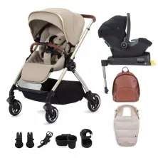 Silver Cross Dune Pushchair & Ultimate Pack-Stone