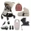 Silver Cross Dune With Compact Folding Carrycot & Ultimate Pack-Stone