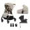 Silver Cross Dune With Compact Folding Carrycot & Travel Pack-Stone