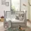 Babymore Eva Sleigh 2 Piece Roomset-Grey