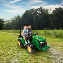 Peg Perego John Deere Dual Force Childrens Ride On Tractor
