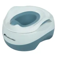 Bebeconfort 3in1 Potty/Toilet Seat/Step Stool - White/Grey
