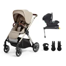 Silver Cross Reef Pushchair & Travel Pack - Stone