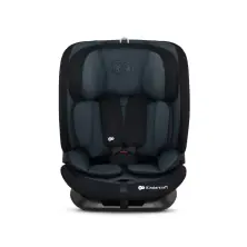 Kinderkraft Oneto3 Group 1/2/3 I-size Car Seat with ISOFIX Base-Graphite Black