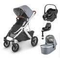 UPPAbaby Vista V2 3in1 Maxi Cosi Travel System - Gregory (2023)