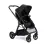 Babymore Mimi 3 in 1 Travel System Bundle with Pecan i-Size Carseat and ISOFIX Base - Black