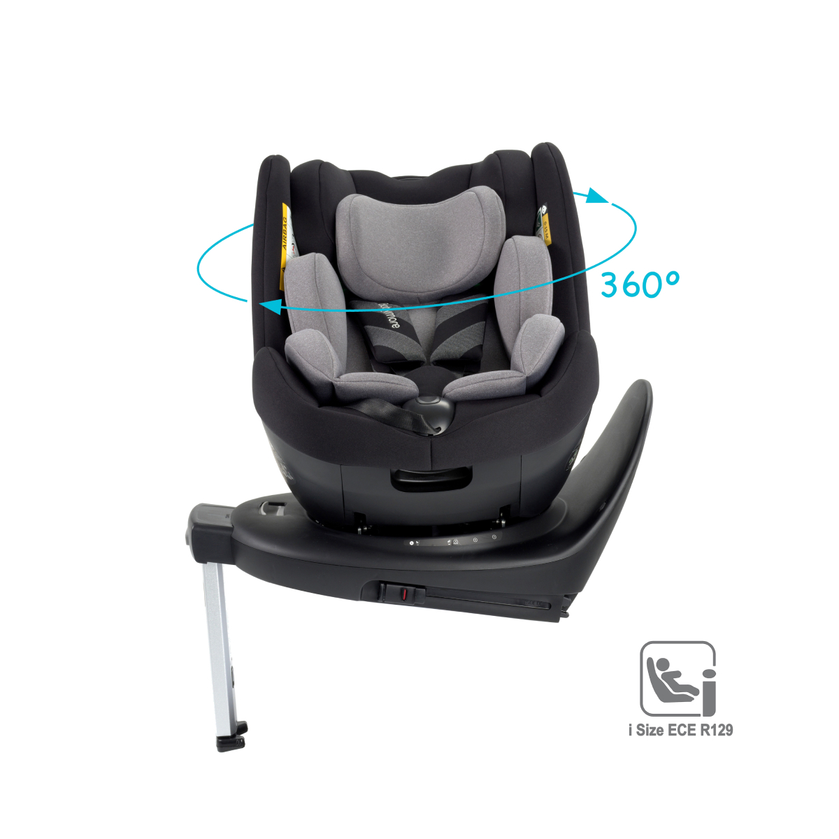 Babymore Macadamia 360 Rotating i-Size 0-12 Years All Stages Carseat
