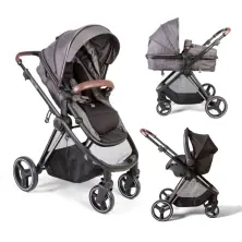Red Kite Push Me Pace i Icon 3 in 1 Travel System - Grey