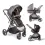 Red Kite Push Me Pace i Icon 3 in 1 Travel System - Grey !