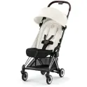 Cybex Coya Compact Stroller - Chrome Brown/Off White