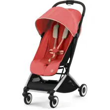 Cybex Orfeo Pushchair - Hibiscus Red/Silver