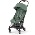 Cybex Coya Compact Stroller - Chrome Brown/Leaf Green