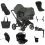 Bugaboo Donkey 5 Duo Complete Pushchair Bundle - Black/Forest Green