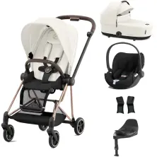 Cybex Mios Cloud T i-Size Bundles - Rosegold/Off White