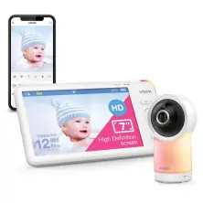 Vtech RM7766 7 inch Digital Colour LCD Smart WiFi Baby Monitor