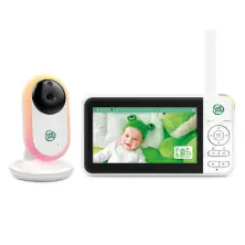 LeapFrog LF2415 5” Video Baby Monitor with Night light-White
