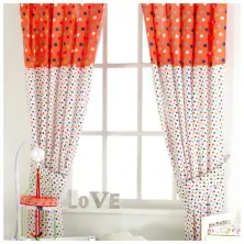 Red Kite Redkite Cotton Tail And Friends And Friends Tab Top Curtains (CL)