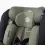 Amana Siena Twist 360 Spin i-Size Car Seat - Sage Green (Exclusive to Kiddies Kingdom)