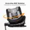Amana Siena Twist 360 Spin i-Size Car Seat - Pebble Grey (Exclusive to Kiddies Kingdom)