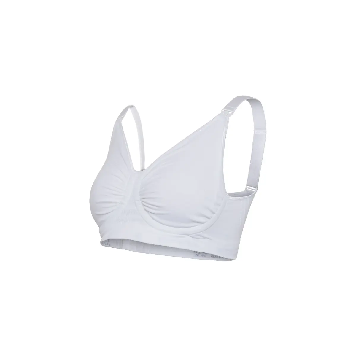 Image of Carriwell Maternity & Nursing Bra with Padded Carri-Gel Support - White (Size - X-LARGE)