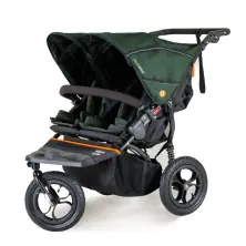 Out n About Nipper Double V5 Stroller-Sycamore Green