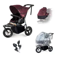 Out n About Nipper Single V5 New Starter Bundle-Bramble Berry Red