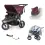Out n About Double Nipper Newborn & Toddler Starter Bundle-Bramble Berry Red