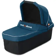 Out n About V5 Single Carrycot - Highland Blue