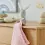 Kiki & Sebby Hop Hop Bunny Comforter Muslin Cloth - Pink