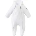 Silver Cross Unisex New Baby Fur Pramsuit- White Newborn 