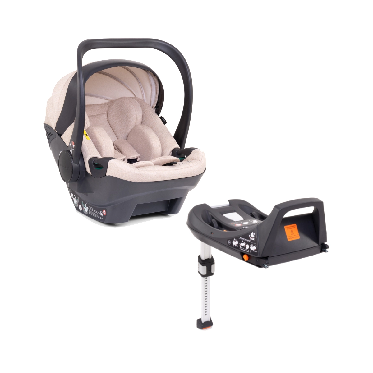iCandy Cocoon Infant Group 0+ Car Seat and Isofix Base