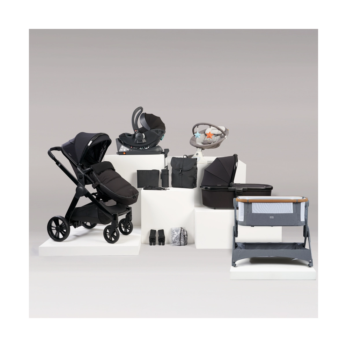 BabaBing Raffi 15 Piece Travel System and Home Bundle