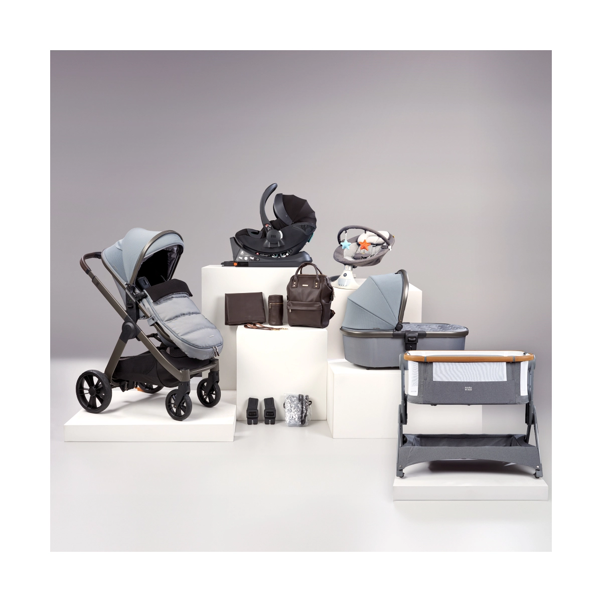BabaBing Raffi 15 Piece Travel System and Home Bundle
