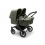Bugaboo Donkey 5 Twin (Turtle Air) Travel System Bundle-Black/Forest Green 