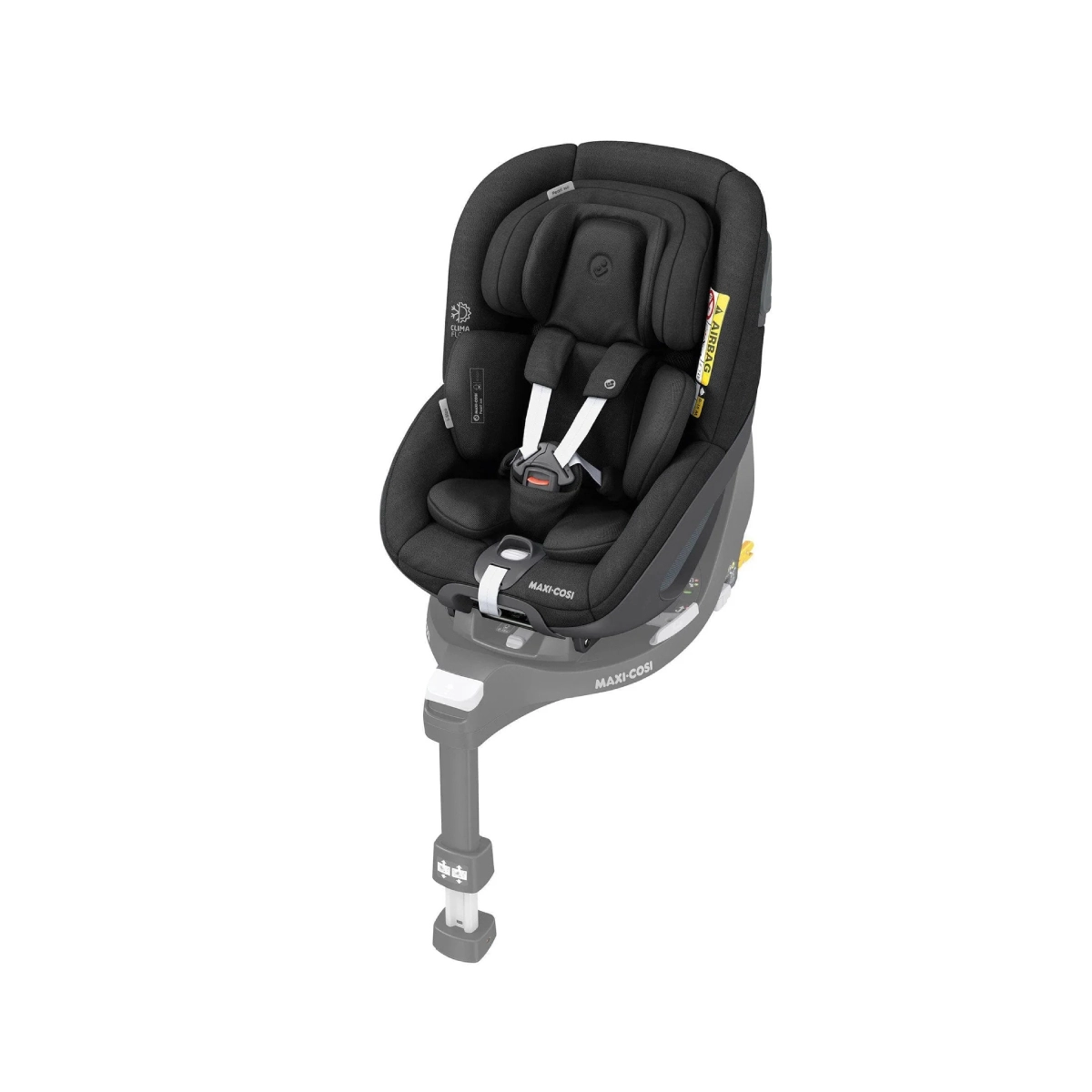 Image of Maxi Cosi Pearl 360 I-Size Group 0+/1 Car Seat-Authentic Black