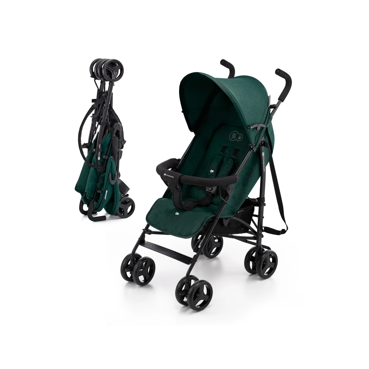 Image of Kinderkraft Tik Umbrella Stroller - Green