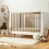 SnuzKot Skandi 2 Piece Nursery Furniture Set The Natural Edit - Walnut