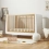 SnuzKot Skandi 3 Piece Nursery Furniture Set The Natural Edit - Oak