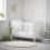 Obaby Grace Cot Bed-White 