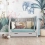 Obaby Stamford Mini Sleigh 2 Piece Furniture Roomset-Warm Grey 