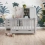 Obaby Stamford Luxe Sleigh 3 Piece Furniture Room Set-Warm Grey 