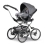 BebeCar Easymaxi Lie Flat 0+ Infant Car Seat - Stormy Grey !