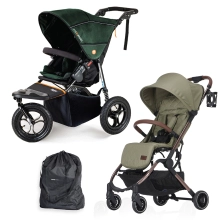 Out n About Didofy Single Stroller Bundle - Green/Olive
