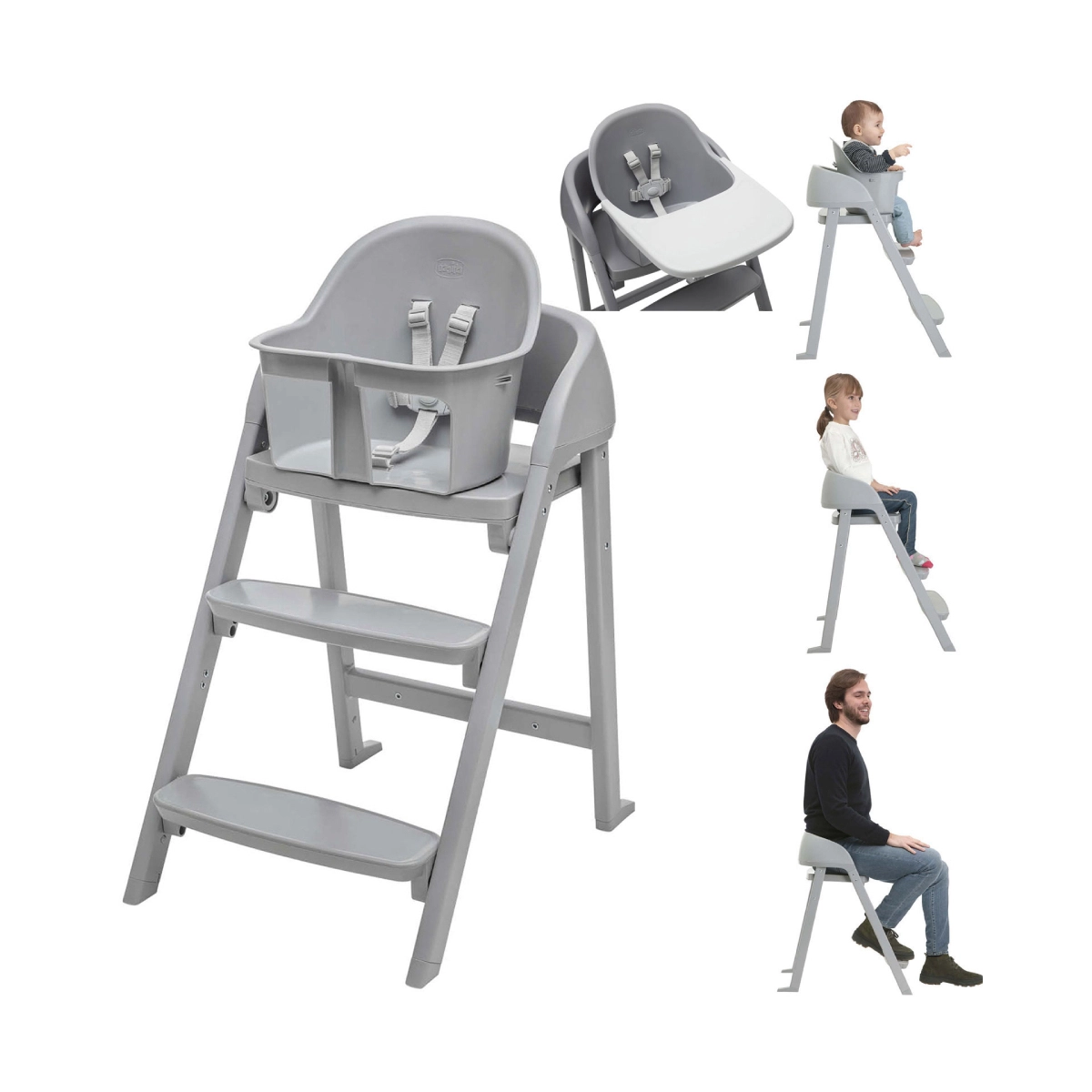 Chicco Crescendo Lite 3in1 Highchair