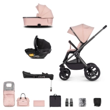 Venicci Tinum Upline 3in1 Travel System With Isofix Base - Misty Rose
