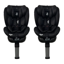 Aya EasySpin 360 i-Size All Stage Car Seat (Pack of 2) - Graphite